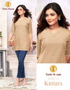 Krisha By Tunic House Viscous Rayon Chikankari Kurta Wholesale In India